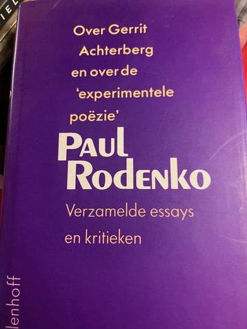 VERZ.ESSAYS DL. 2 RODENKO - Rodenko 9789029020190, Boeken, Verzenden, Gelezen, Rodenko