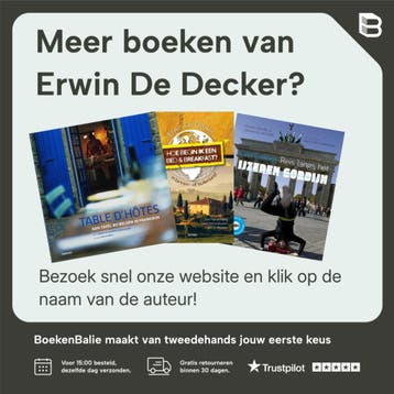 Logeren bij Belgen in Italië, Spanje, Portugal, Marokko /, Verzenden, Zo goed als nieuw, Erwin De Decker