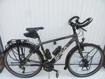 Afgeprijsde Koga WorldTraveller met vlinderstuur v630, Ophalen, 28 inch, Gebruikt, Velgrem
