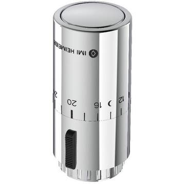 Heimeier Halo thermostaatknop M30 Chroom, Doe-het-zelf en Verbouw, Verwarming en Radiatoren, Verzenden, Nieuw