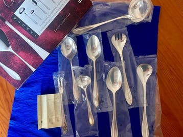 Christofle - Bestekset (8) - Versailles - Verzilverd -