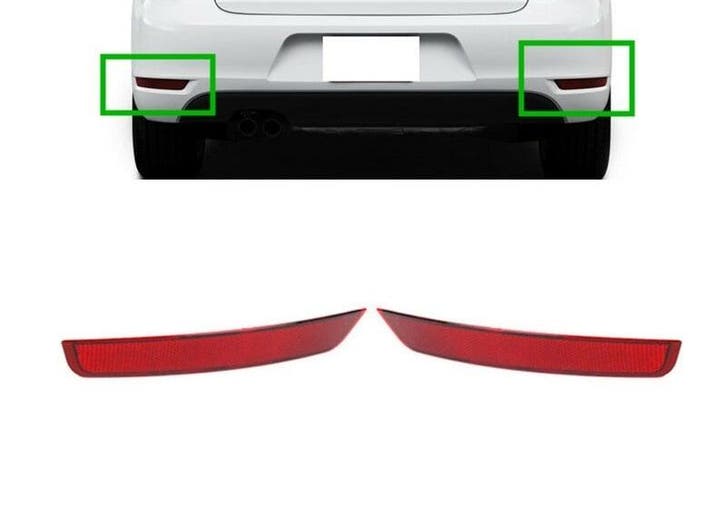 Reflectoren voor Volkswagen Golf 6 GTI / GTD, Auto diversen, Tuning en Styling, Ophalen of Verzenden
