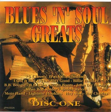 cd - Various - Blues N Soul Greats - Disc One, Verzenden, Zo goed als nieuw