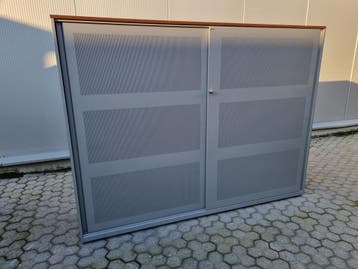 Ahrend grote akoestische metalen schuifdeurkast - 145x191x47, Ophalen of Verzenden, Nieuw