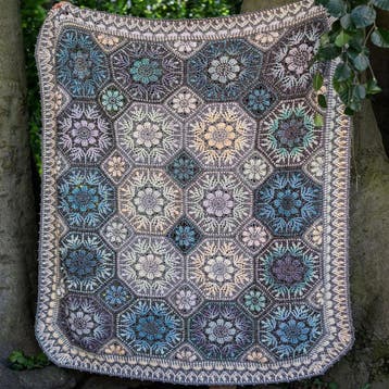 Fae Fleur Blanket Mal - Midnight Fleur - Scheepjes Stone W, Ophalen of Verzenden, Nieuw