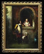 École Française (c. 1880) - La Fiancée de dArtagnan, Antiek en Kunst