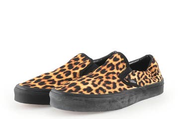 Vans Instappers in maat 40 Panter, Overige kleuren, Verzenden, Instappers, Zo goed als nieuw