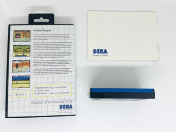 Sega Master System - Double Dragon - Blue Label, Spelcomputers en Games, Games | Sega, Verzenden, Gebruikt
