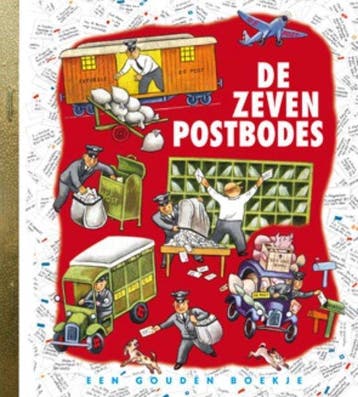 Gouden Boekjes - De zeven postbodes - M. Wise Brown, Boeken, Kinderboeken | Jeugd | onder 10 jaar, Verzenden, Gelezen