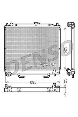 Radiateur o.a: Mitsubishi, Pajero Canvas Top (V6, 7) - 9), Ophalen of Verzenden, Nieuw, Mitsubishi