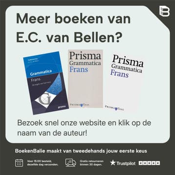 Prisma grammatica Frans / Prisma taal - E.C. van Bellen, Verzenden, Zo goed als nieuw, E.C. van Bellen