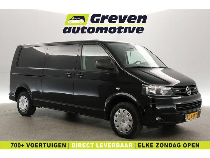 Volkswagen Transporter 2.0 TDI L2H1 | Automaat | Airco |, Auto's, Bestelauto's, Automaat, Diesel, Zwart, Volkswagen