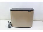 Brabantia Bo Touch Bin - Prullenbak - 11 + 23 liter -, Verzenden, Zo goed als nieuw