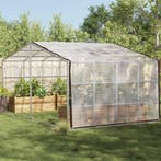 vidaXL Plantenhoes Doorzichtig 4 x 8 m PE, Tuin en Terras, Aarde en Mest, Verzenden
