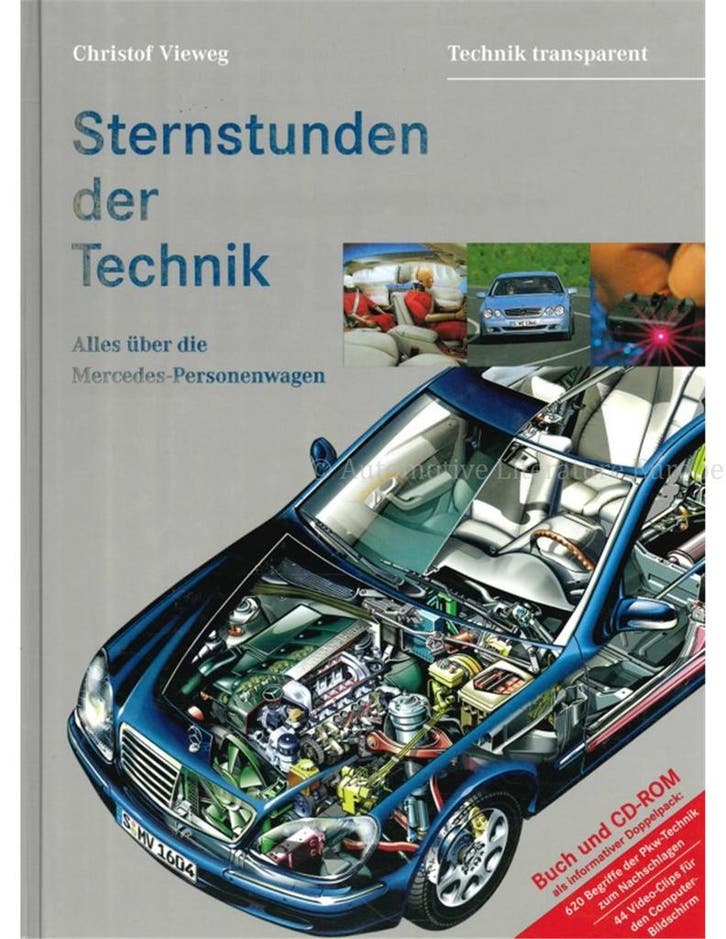 STERNSTUNDEN DER TECHNIK, ALLES ÜBER DIE MERCEDES-BENZ, Boeken, Auto's | Boeken