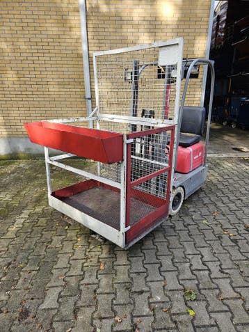 Werkkooi veiligheidskooi werkbak manbak heftruck, Voorzetapparatuur