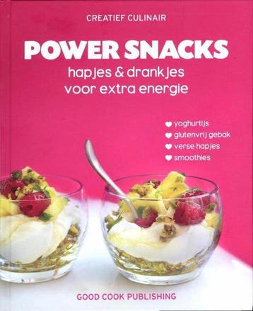 Creatief Culinair - Power snacks - Creatief Culinair, Boeken, Ophalen of Verzenden, Nieuw