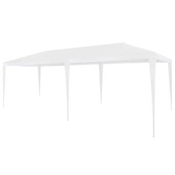 vidaXL Partytent 3x6 m PE wit, Verzenden, Nieuw, Partytent