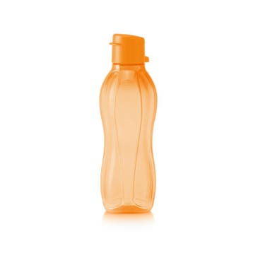 Tupperware Ecofles Drinkfles flesje fles Plus 500 ml Oranje, Ophalen of Verzenden, Nieuw, Oranje