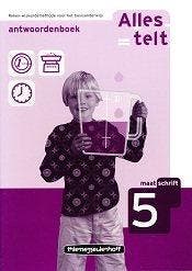 Alles Telt versie 2 Antwoorden Maatschrift groep 5, Boeken, Verzenden, Nieuw