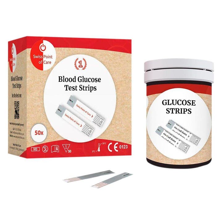 Swiss Point of Care On Call Extra Bloedsuiker Teststrips, Sport en Fitness, Gezondheidsproducten en Wellness, Nieuw, Verzenden