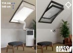 Raamafdichtingskit Mobiele Airco - Met Hor – 114 x 140 cm, Verzenden, Nieuw