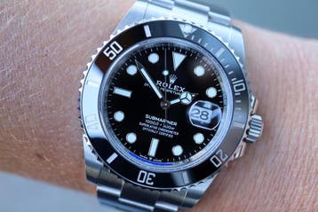Horloge Rolex Submariner Date 12/2023 Full set, Staal, Polshorloge, Ophalen of Verzenden, Zo goed als nieuw