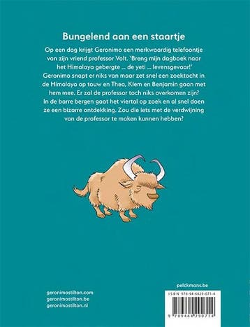 Bungelend aan een staartje / Geronimo Stilton-reeks / 7, Verzenden, Zo goed als nieuw, Geronimo Stilton