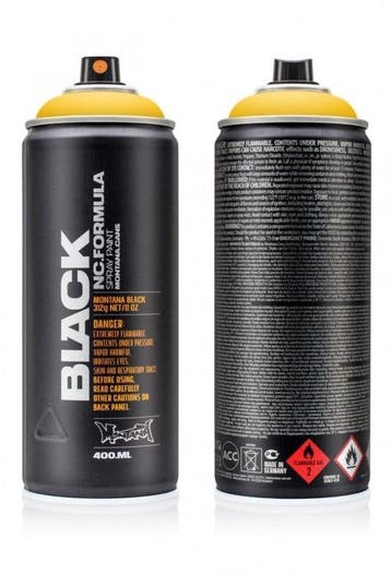 Montana Black BLK1030 Yellow 400 ml, Ophalen of Verzenden, Nieuw