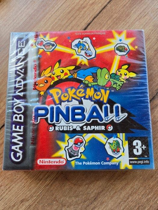 Nintendo - Gameboy Advance - Pinball Rubis & Saphir - Frans, Spelcomputers en Games, Spelcomputers | Overige Accessoires
