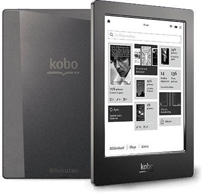 Kobo Aura H2O E-reader 6.8 Inch - Zwart (In doos), Computers en Software, E-readers, Zo goed als nieuw, Verzenden