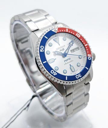 Seiko - SEIKO 5 PEPSI - Zonder minimumprijs - SRPL99K1 -