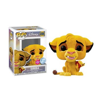 Funko Pop  The Lion King  Simba Flocked 496 Special Edition, Verzenden, Nieuw