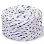 vidaXL Boot touw 16 mm 250 m polypropyleen wit, Verzenden, Nieuw
