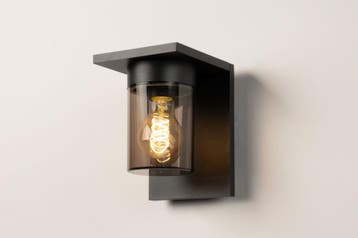Rietveld Wandlampen - Zwart - Kunststof, Metaal, Aluminium, Verzenden, Nieuw