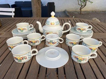 Villeroy & Boch - Koffieservies voor 8 (21) - basket -