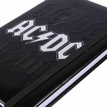 AC/DC Logo A5 Notitieboek officiële merchandise, Ophalen of Verzenden, Nieuw, Gebruiksvoorwerp
