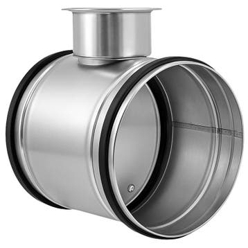 Regelklep Ø 150mm met afdichtingsrubber - handbediend, Verzenden, Nieuw