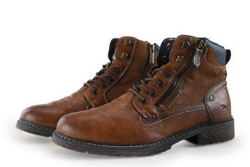 Mustang Veterboots in maat 41 Cognac, Overige kleuren, Verzenden, Boots, Mustang