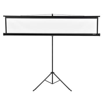 Projectiescherm met in hoogte verstelbaar statief 203x203 cm, Verzenden, Nieuw
