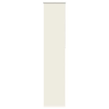 vidaXL Rolgordijn verduisterend 60x230 cm stofbreedte, Verzenden, Nieuw, Wit