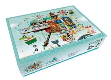 Puzzel (200 stukjes): Boek Het eiland van Olifant, Leo, Ophalen of Verzenden, Nieuw