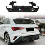 Diffuser With Black Exhaust Tips Voor Audi A3 S Line/S3 8Y, Auto-onderdelen, Ophalen of Verzenden, Nieuw