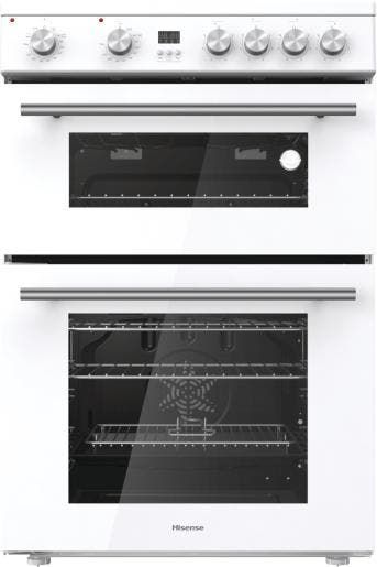 Hisense HDE3211BWUK keramisch fornuis  Wit A - EWO4862549, Ophalen of Verzenden, Nieuw, Keramisch, 95 cm of meer