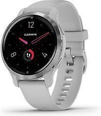 Garmin Venu 2S 40 mm zilverkleurige rand van roestvrij staal, Verzenden, Gebruikt
