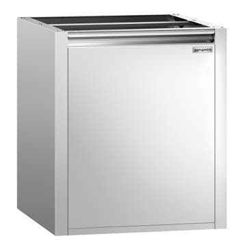 GGM Gastro | Afvalbak - gesloten - 400x560x585mm - RVS |, Verzenden, Nieuw in verpakking