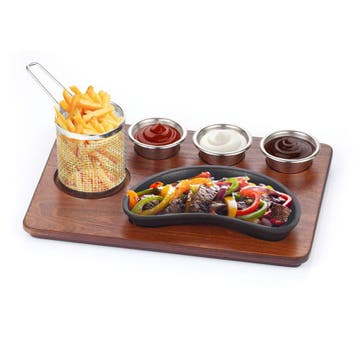 GGM Gastro | (6 stuks) Fajita serveerset - 6 stuks - |, Verzenden