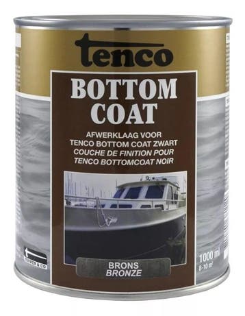Tenco Bottomcoat Brons - 1 liter - Gladde afwerking tegen..., Overige kleuren, Nieuw, Ophalen of Verzenden, Lak