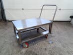 Transportwagen RVS - 90 x 60 x 50 cm, Zakelijke goederen, Kantoor en Winkelinrichting | Winkel en Inventaris