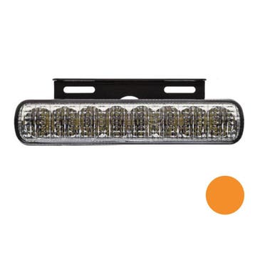 Led Flitser met Bevestigingsbeugel Oranje, Verzenden, Nieuw